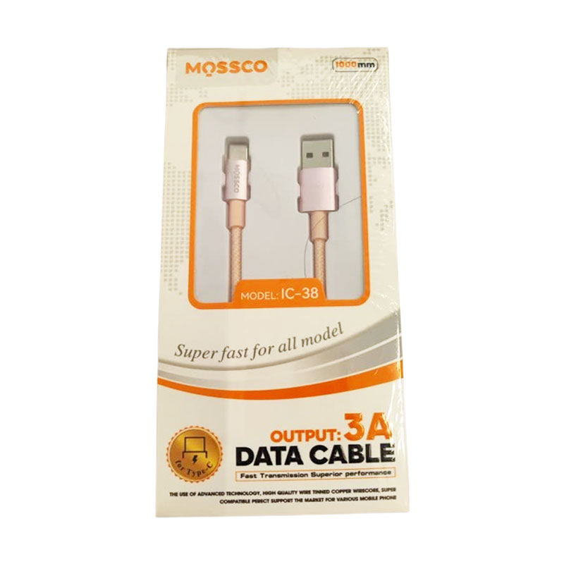 کابل تایپ سی بافته شده IC-38-TC